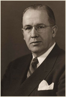 Ezra Taft Benson former US Secretary of Agriculture